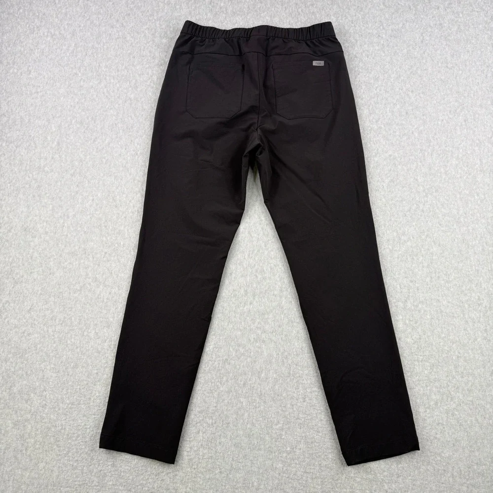 FIGS Pro Pants Mens Medium Black Scrub Joggers Stretch Drawstring Medical 30